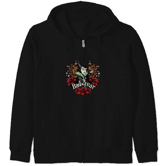 Discover Disney Villains Holiday Christmas Maleficent Bad All Year Zip Hoodies