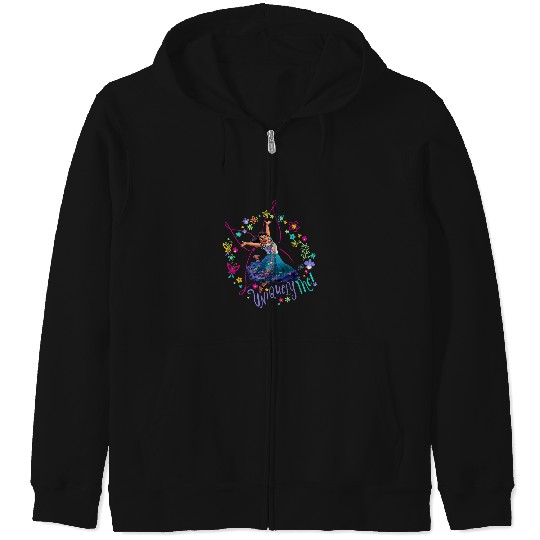 Discover Disney Encanto Mirabel Uniquely Me Pink Butterfl Zip Hoodies