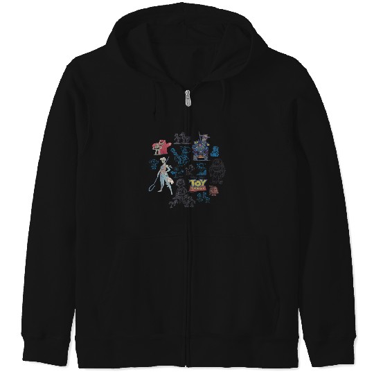 Discover Disney & Pixar’s Toy Story Character Concept Art Zip Hoodies