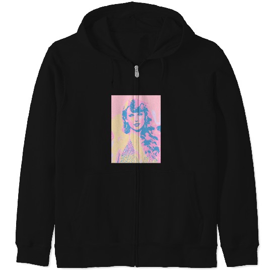 Discover Taylor Illustration Active Zip Hoodies