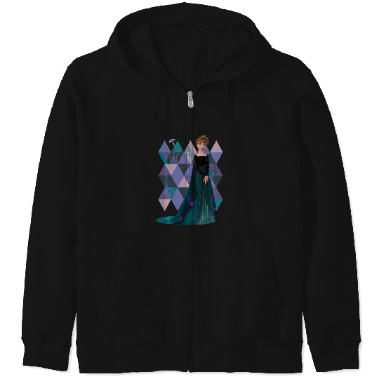 Discover Disney Frozen 2 Queen Anna Of Arendelle Zip Hoodies