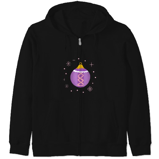 Disney Princess Rapunzel Tangled Holiday Christmas Ornament Zip Hoodies