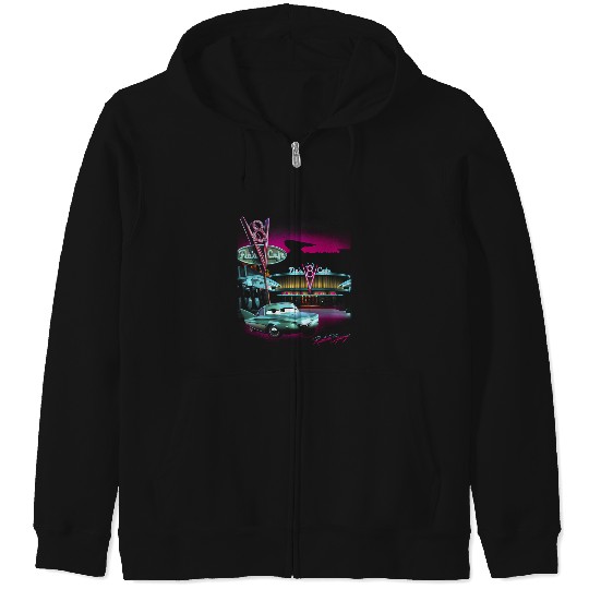 Discover Disney Pixar Cars Radiator Springs Flo'S Cafe Zip Hoodies
