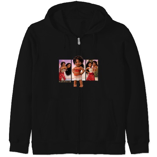 Discover Disneyss Moana 2 Sisters Simea And Moana Ocean Connects Us Zip Hoodies