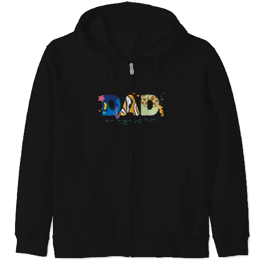 Disneyss And Pixarss Finding Nemo Dad Fathers Day Birthday Zip Hoodies