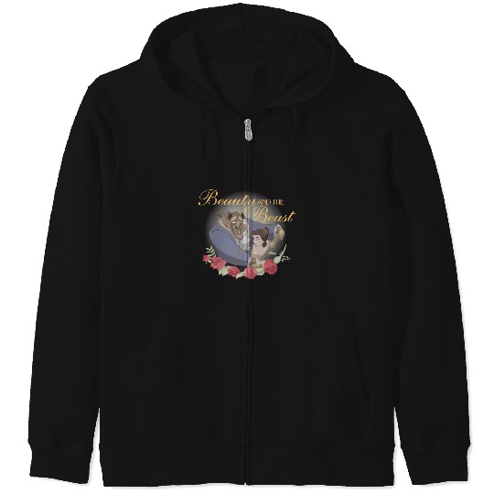 Disney Princess - Beauty And The Beast Roses Zip Hoodies