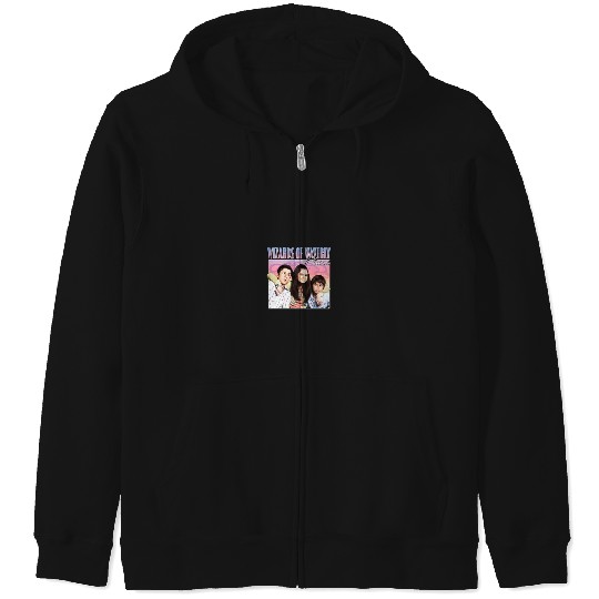 Discover Disneyss Wizards Of Waverly Place Russo Siblings Retro Poster Zip Hoodies