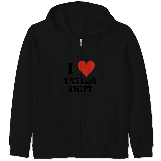 Discover I love Taylor Zip Hoodies