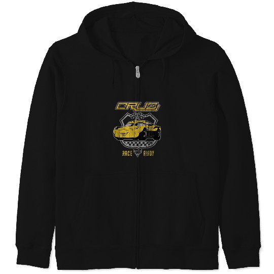 Discover Disney Pixar Cars 3 Cruz Ramrez Race Ready  Logo Zip Hoodies