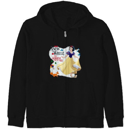 Disneyss Princess Snow White The Kindest One Of All Zip Hoodies