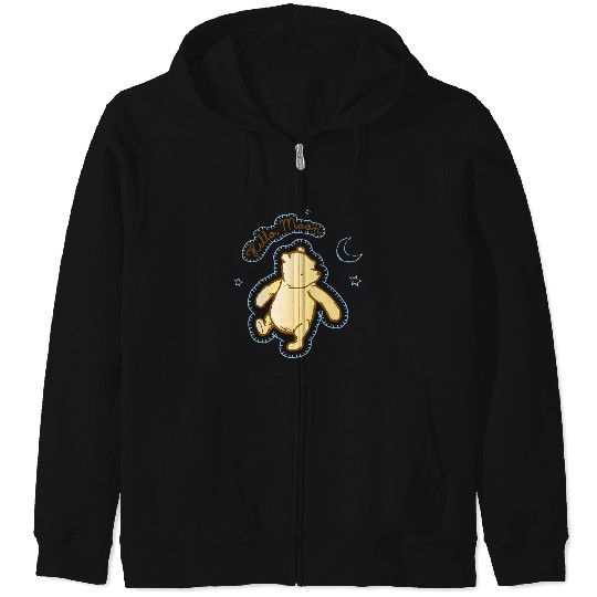 Discover Disney Winnie the Pooh Hello Moon Bedtime Bear Zip Hoodies