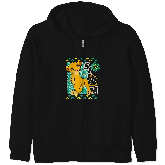 Disneyss Lion King Classic Simply Simba Zip Hoodies
