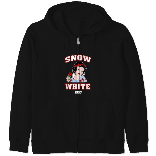 Disneyss Princess Snow White 1937 Collegiate Zip Hoodies