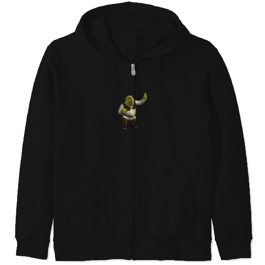 Shrek Wave - Happy Ogre  : Shrek Same Swamp Forever , Shrek Shirt, Disney Fiona Princess , Shrek,Shrek Zip Hoodies