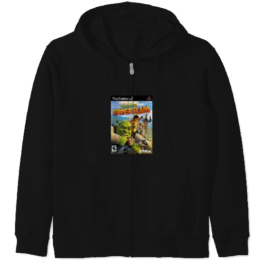 Shrek Super Slam PlayStation 2  : Shrek Same Swamp Forever , Shrek Shirt, Disney Fiona Princess , Shrek,Shrek Zip Hoodies