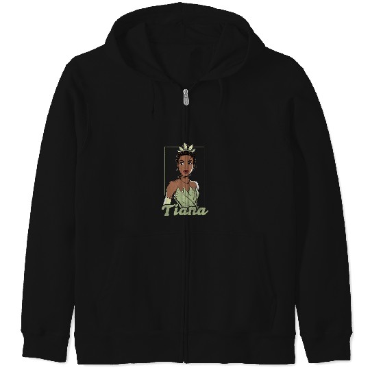 Disney The Princess And The Frog Tiana Sketch Po Zip Hoodies