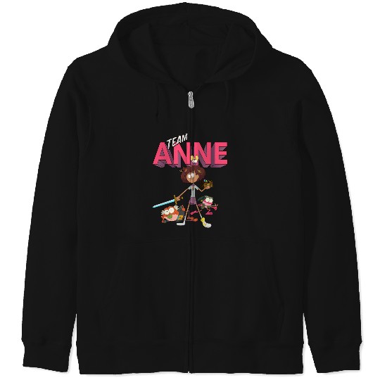 Disney Channel Amphibia Team Anne Pullover Hoodie Zip Hoodies