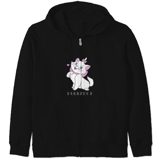 Disney The Aristocats Marie Purrfect Cute Portrait Zip Hoodies
