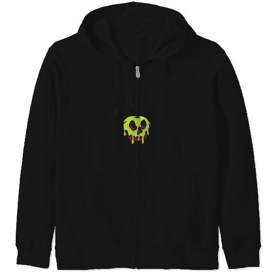 Disney Snow White Poison Apple Just One Bite Zip Hoodies