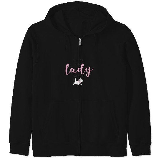 Disney The Aristocats Marie Because Im A Lady Zip Hoodies