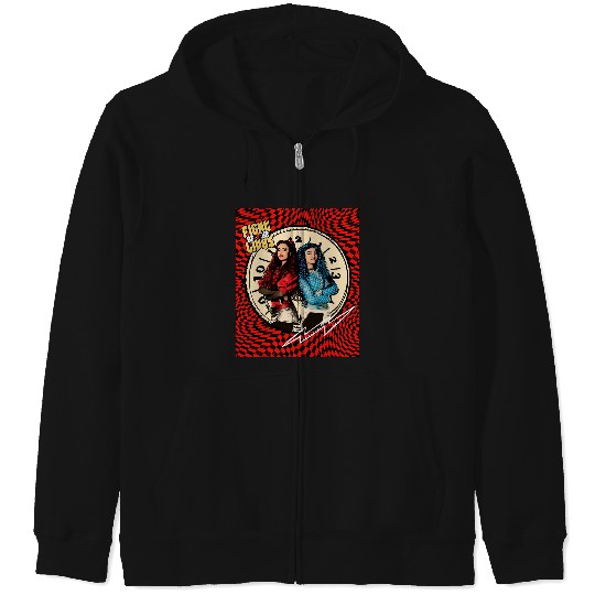 Disney Descendants 4 The Rise of Red Fight of Our Lives Zip Hoodies