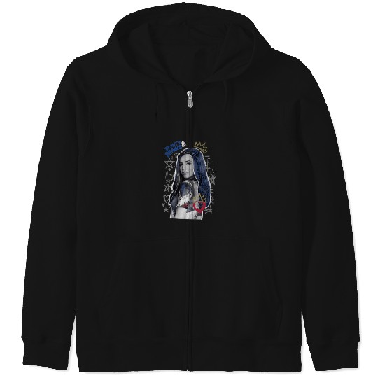 Disney Descendants 2 Evie Collage TShirt Zip Hoodies