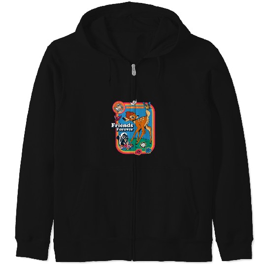 Disney Classic Bambi Friends Forever Zip Hoodies