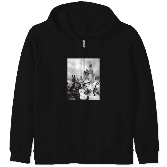Darth Vader Trooper Selfie Disneyland Zip Hoodies