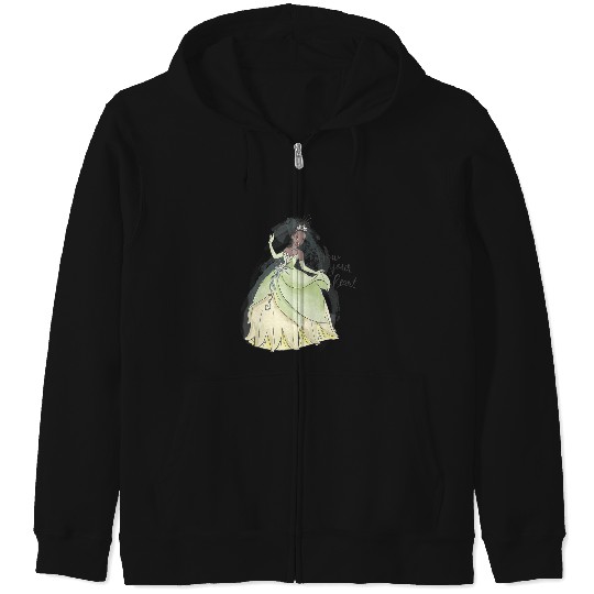 Disney The Princess And The Frog Tiana Follow Your Heart Zip Hoodies