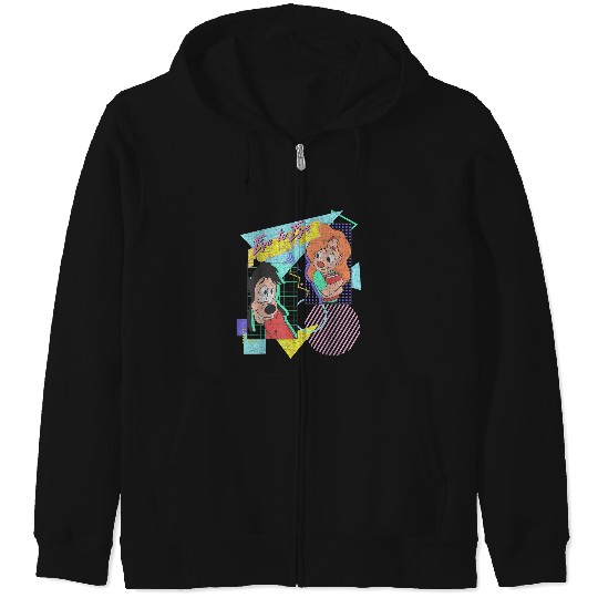 Disneys A Goofy Movie Max Roxanne Eye To Eye Forever Zip Hoodies