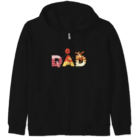 Disneyss Winnie The Pooh And Friends Dad Fathers Day Birthday Zip Hoodies