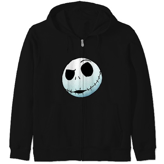 Disneyss Nightmare Before Christmas Jack Skellington Zip Hoodies