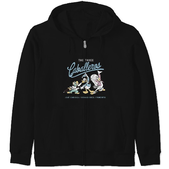 Disneys The Three Caballeros Donald Duck Zip Hoodies