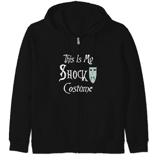 Disneyss Nightmare Before Christmas Halloween Shock Costume Zip Hoodies
