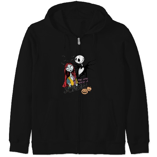 Disneyss The Nightmare Before Christmas Jack Sally Scream Zip Hoodies