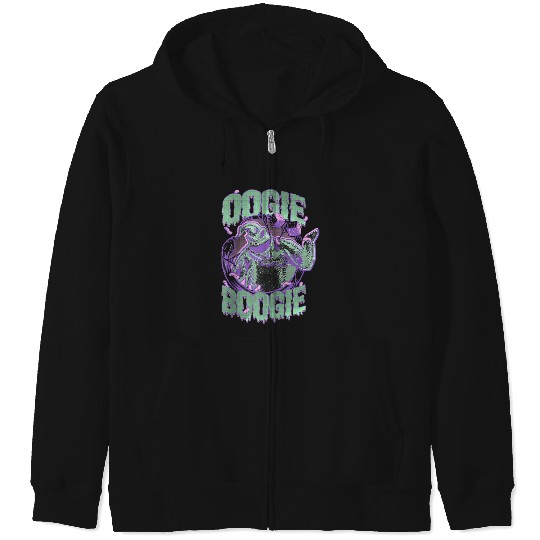 Disneyss The Nightmare Before Christmas Oogie Boogie Portrait Zip Hoodies