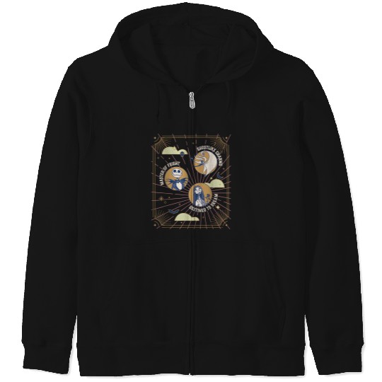 Disneyss The Nightmare Before Christmas Jack Sally Zero Mystic Zip Hoodies