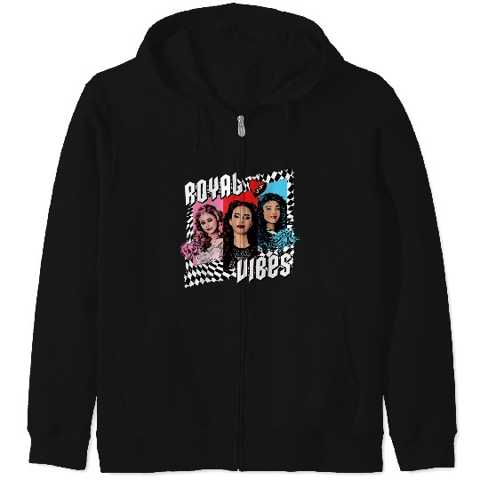 Disneyss Descendants 4 The Rise Of Red Trio Royal Vibes Zip Hoodies