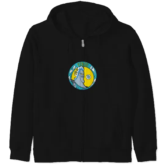 Disney Villains Hades Virgo Zodiac Zip Hoodies