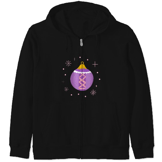 Disneyss Princess Rapunzel Tangled Holiday Christmas Ornament Zip Hoodies
