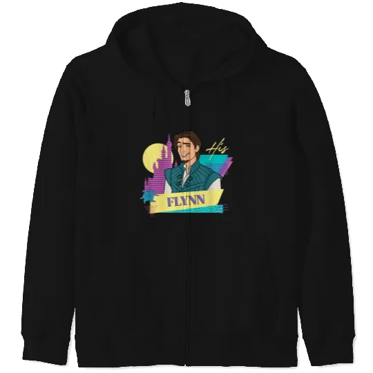 Disneyss Tangled Retro 90s Couples Matching His Flynn Rider Zip Hoodies