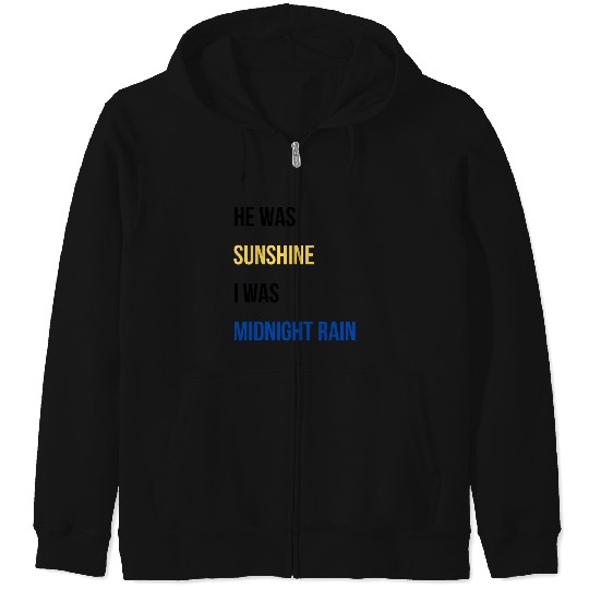 Discover Taylor Midnight Rain Zip Hoodies