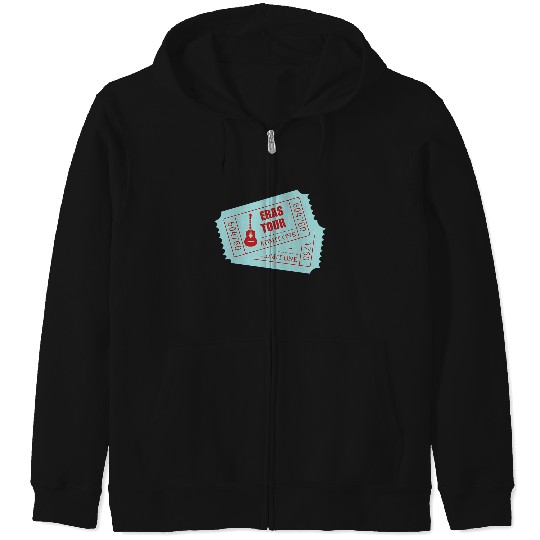Eras Tour Tickets Zip Hoodies