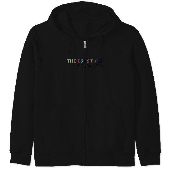 Discover The Eras Tour Arlington Night 3 Zip Hoodies