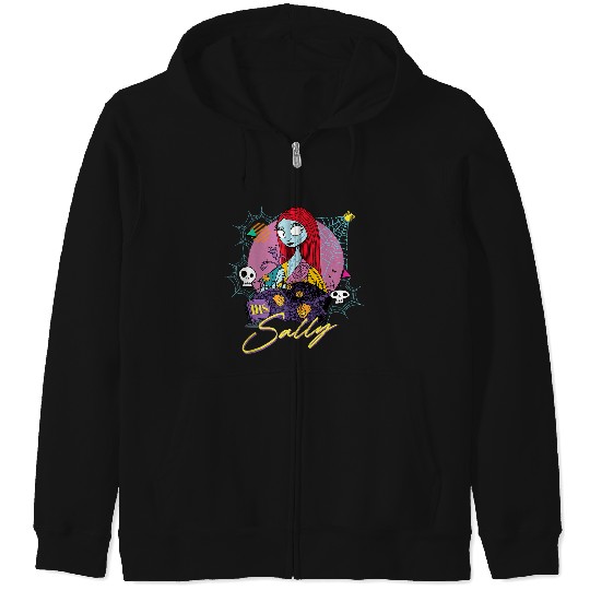 Disneyss The Nightmare Before Christmas Matching His Sally Zip Hoodies