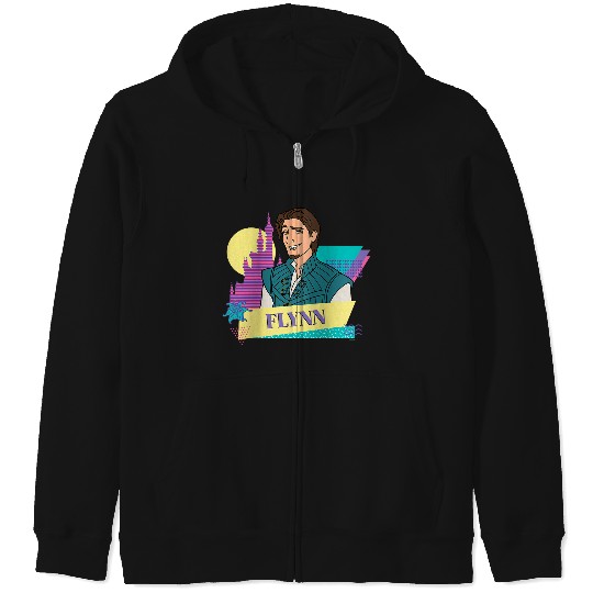 Disneyss Tangled Retro Couples Matching Flynn Rider Zip Hoodies