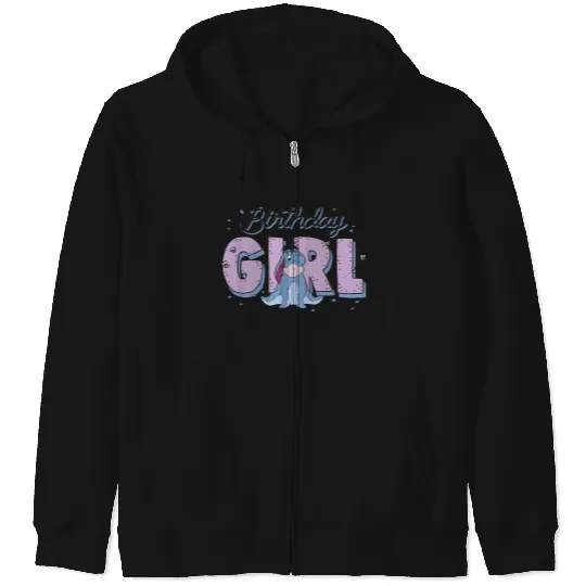 Disneyss Winnie The Pooh Eeyore Bees Birthday Girl Zip Hoodies