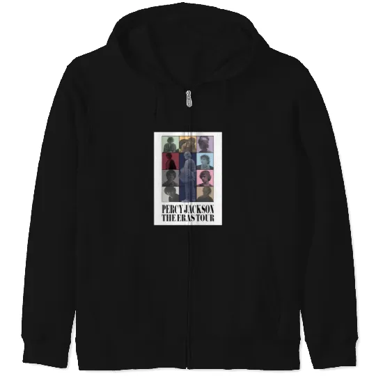 Percy Jackson Eras Tour Poster Zip Hoodies