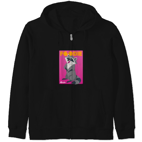Disney Pocahontas Meeko Raccoon Foodie Zip Hoodies