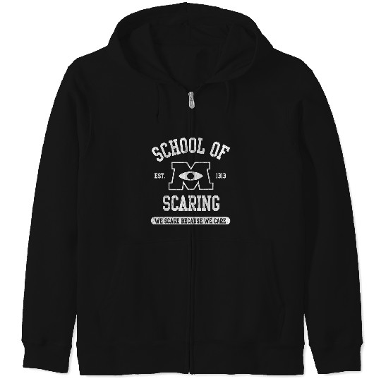 Disney Pixar Monsters University School of Scaring EST. 1313 Zip Hoodies